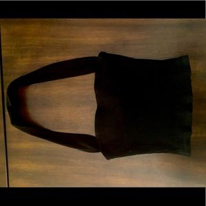 Square neck wide strap ribbed urban outfitters top